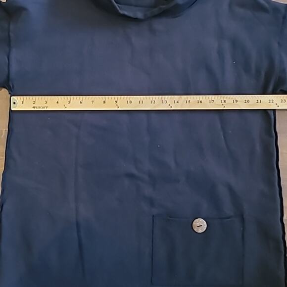 Soft Surroundings Black Mock Neck Pullover Sweatshirt  XL - Picture 3 of 7